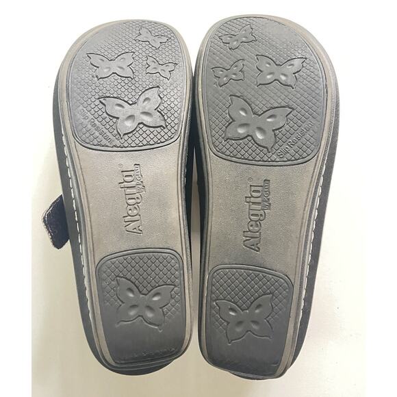 Alegria Women's Work Casual Shoes Mary Jane B&W Dots PAL-240 Size 40 (9.5/10) - Picture 7 of 9